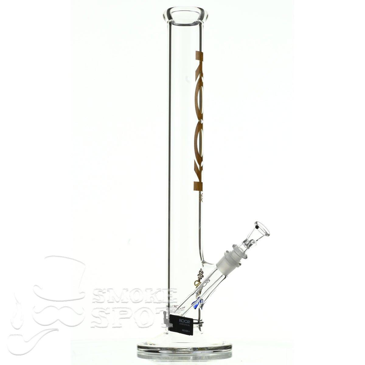 Roor Straight Tube 18 inch P-D grain wood - Smoke Spot Smoke Shop