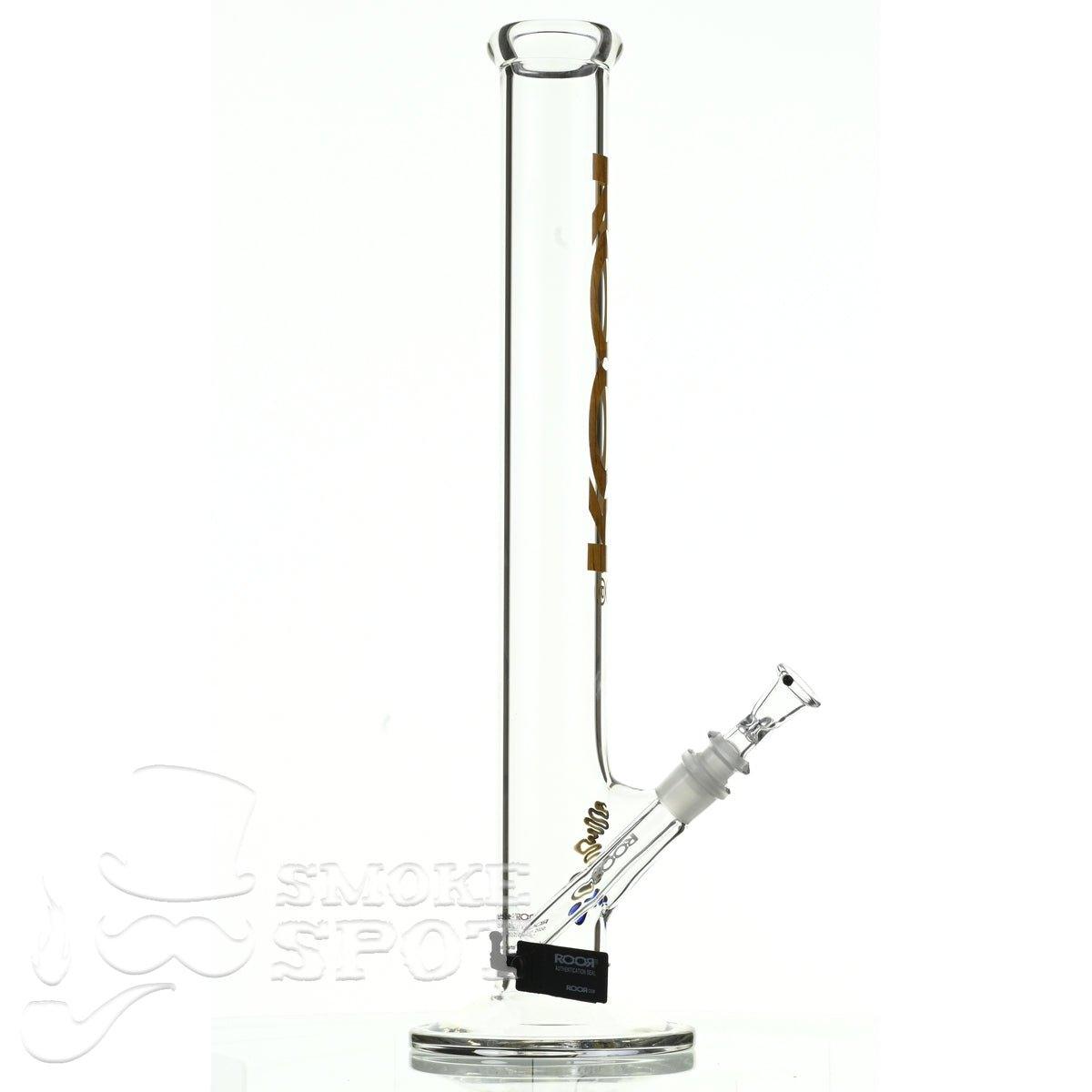 Roor Straight Tube 18 inch P-D grain wood - Smoke Spot Smoke Shop