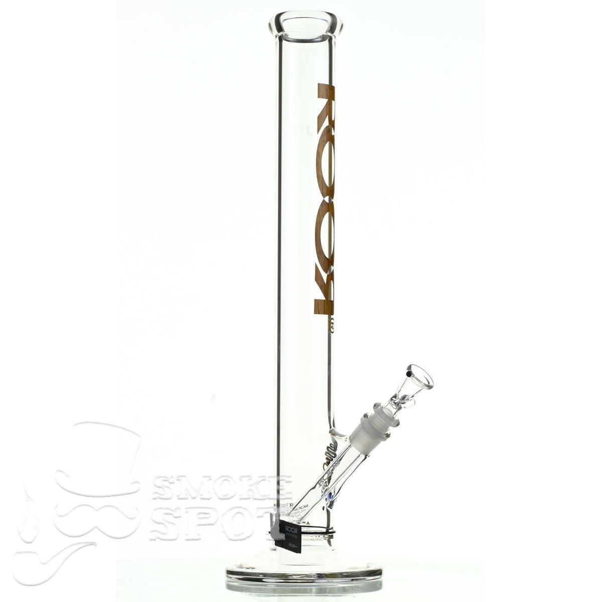 Roor Straight Tube 18 inch P-D grain wood - Smoke Spot Smoke Shop