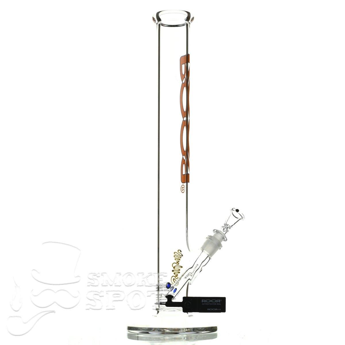 Roor Straight Tube 18 inch P-D orange blue - Smoke Spot Smoke Shop
