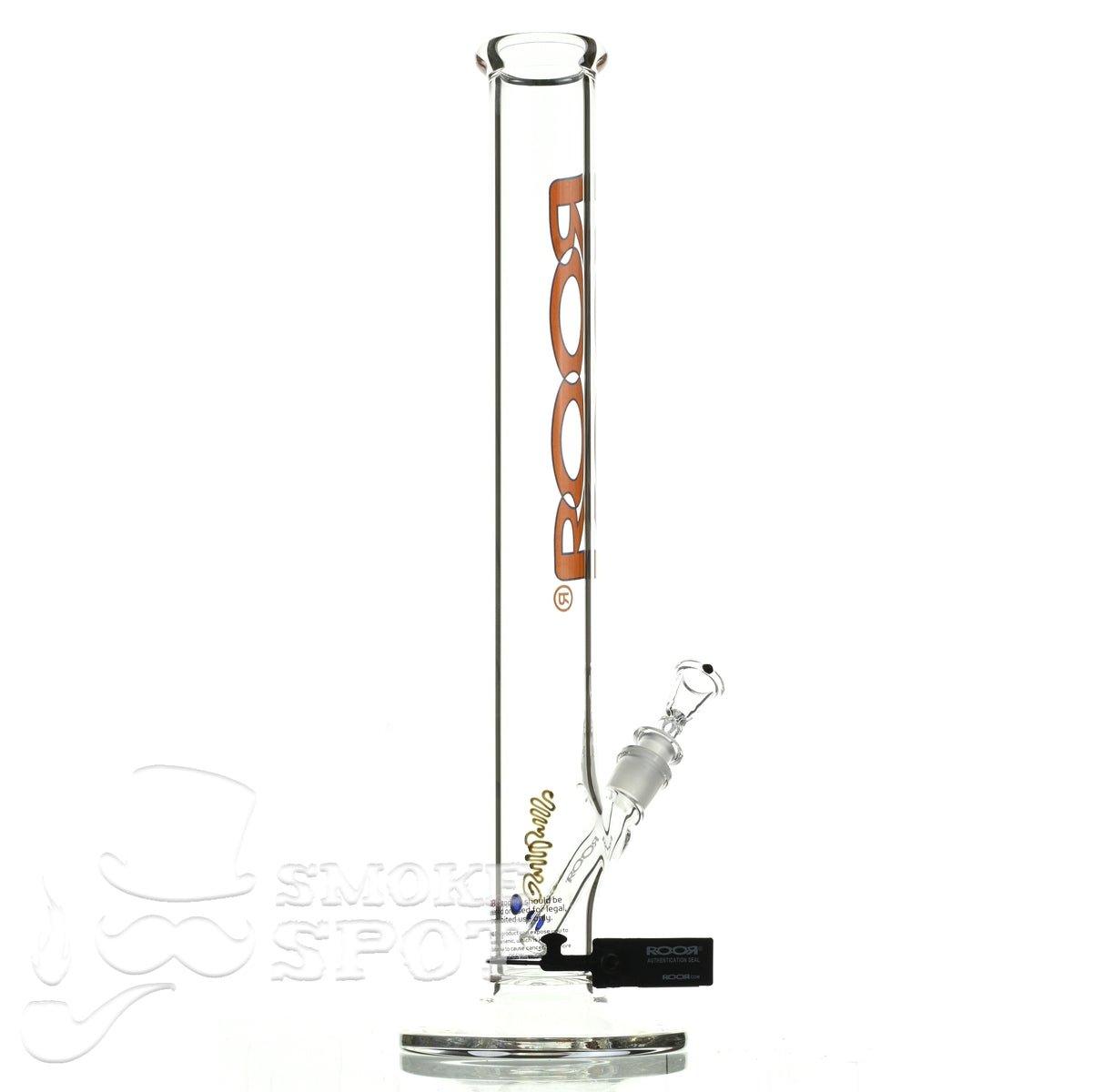Roor Straight Tube 18 inch P-D orange blue - Smoke Spot Smoke Shop