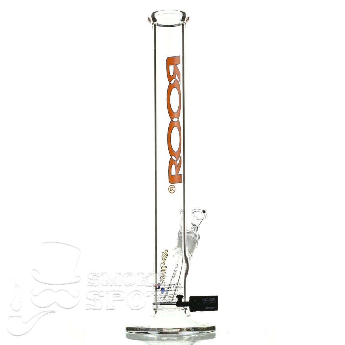 Roor Straight Tube 18 inch P-D orange blue - Smoke Spot Smoke Shop
