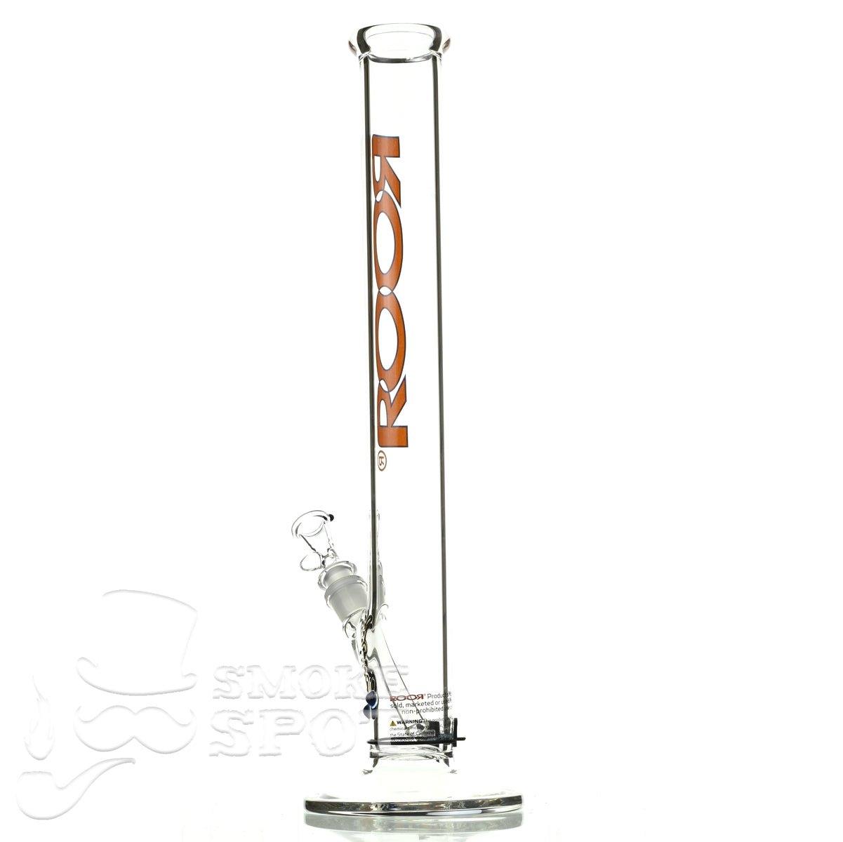 Roor Straight Tube 18 inch P-D orange blue - Smoke Spot Smoke Shop
