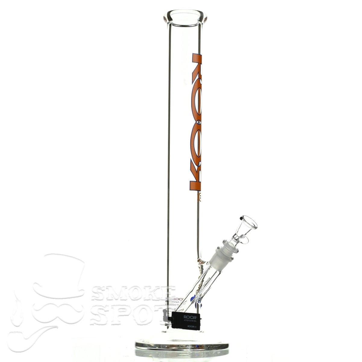 Roor Straight Tube 18 inch P-D orange blue - Smoke Spot Smoke Shop