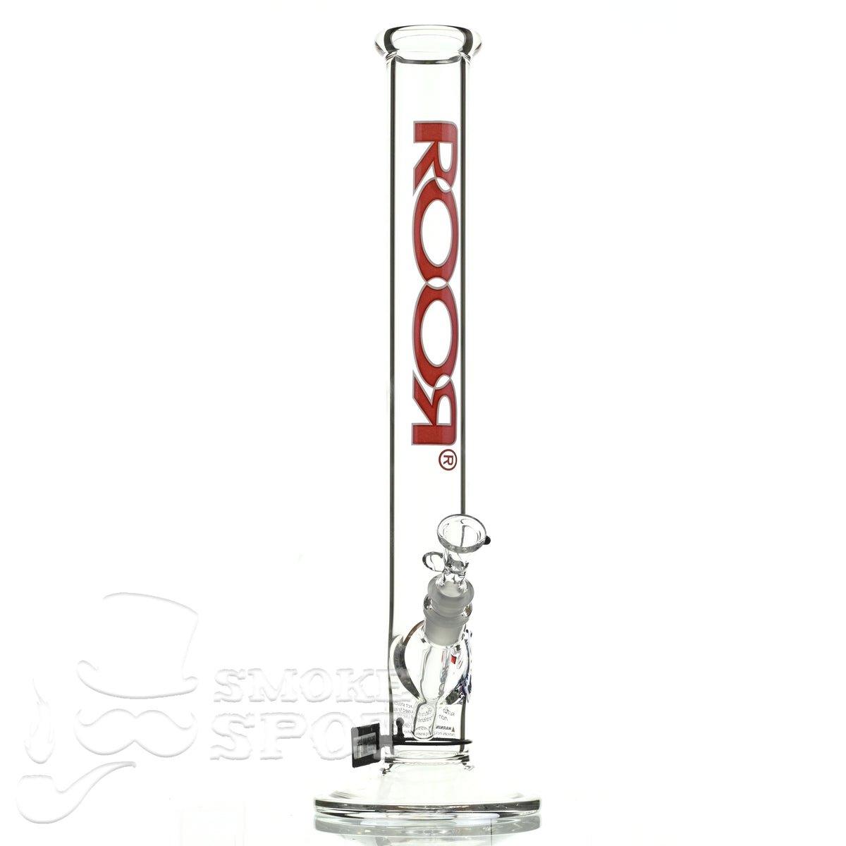 Roor Straight Tube 18 inch P-D red white - Smoke Spot Smoke Shop