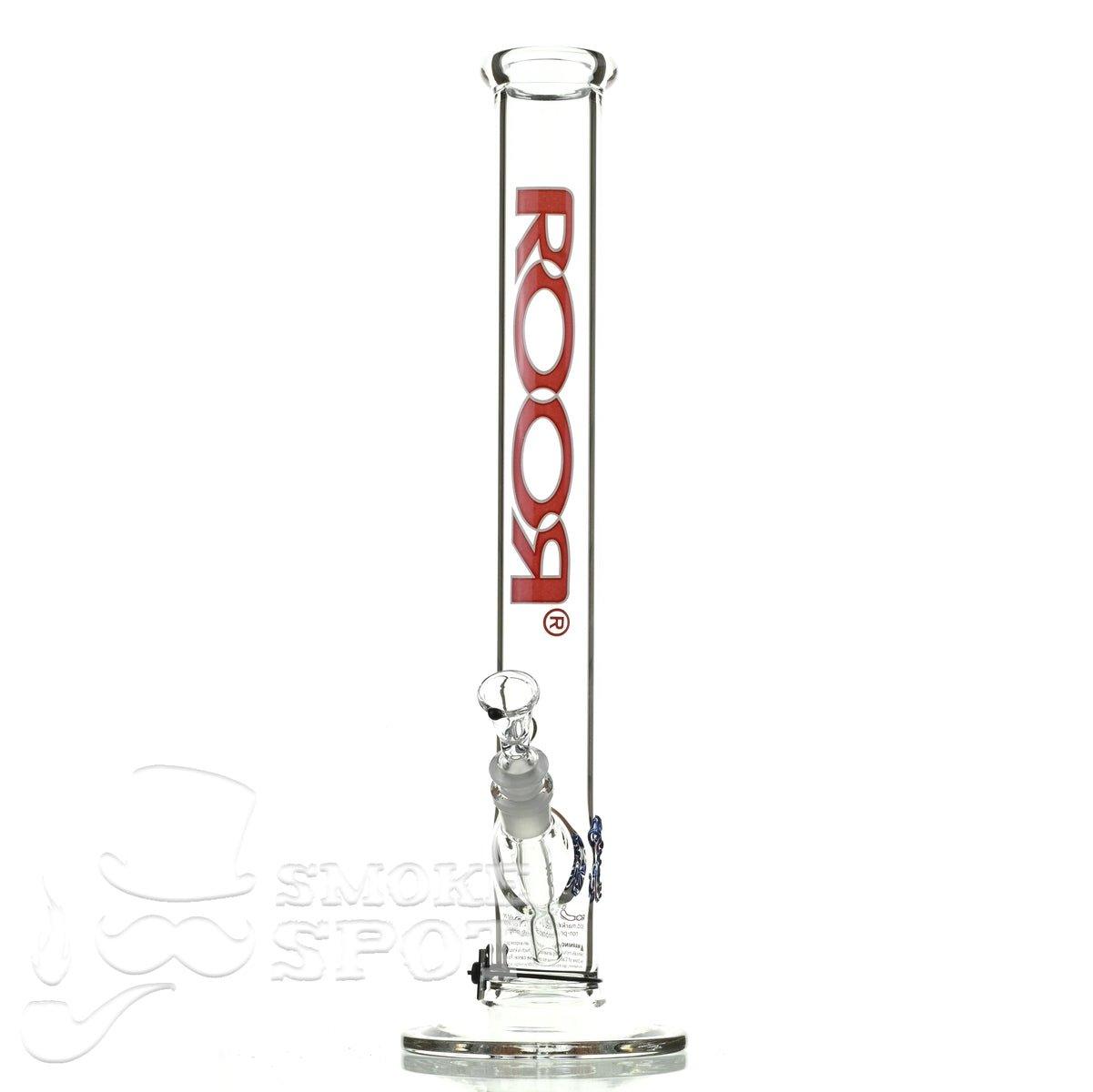 Roor Straight Tube 18 inch P-D red white - Smoke Spot Smoke Shop