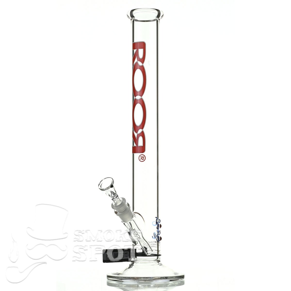 Roor Straight Tube 18 inch P-D red white - Smoke Spot Smoke Shop