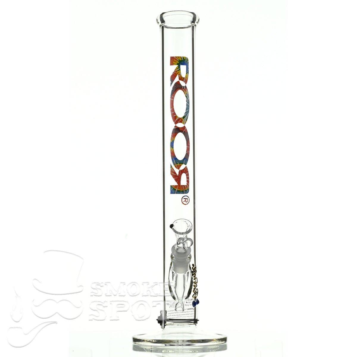 Roor Straight Tube 18 inch P-D tie dye - Smoke Spot Smoke Shop