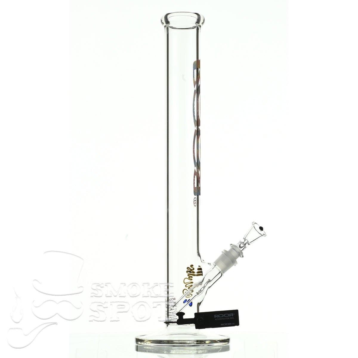 Roor Straight Tube 18 inch P-D tie dye - Smoke Spot Smoke Shop