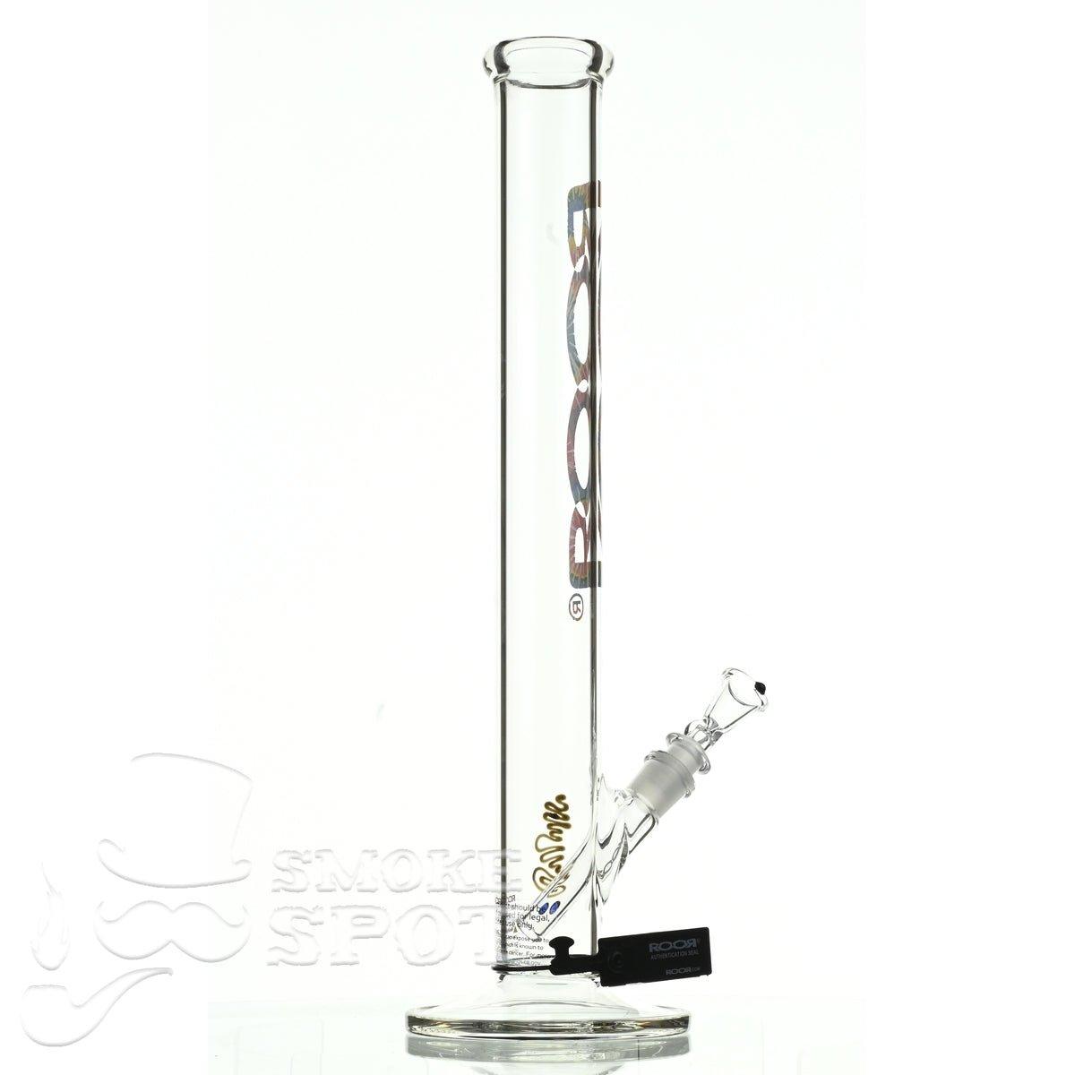Roor Straight Tube 18 inch P-D tie dye - Smoke Spot Smoke Shop