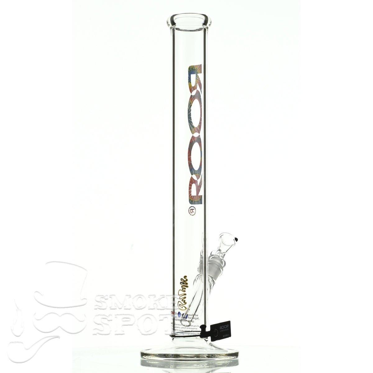 Roor Straight Tube 18 inch P-D tie dye - Smoke Spot Smoke Shop