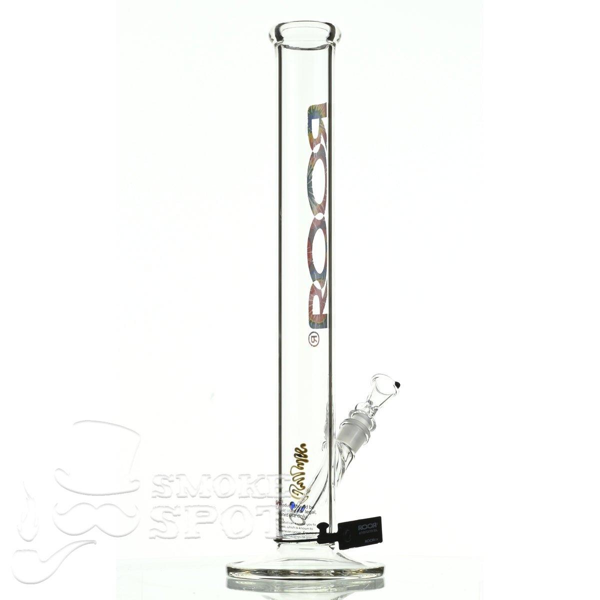 Roor Straight Tube 18 inch P-D tie dye - Smoke Spot Smoke Shop