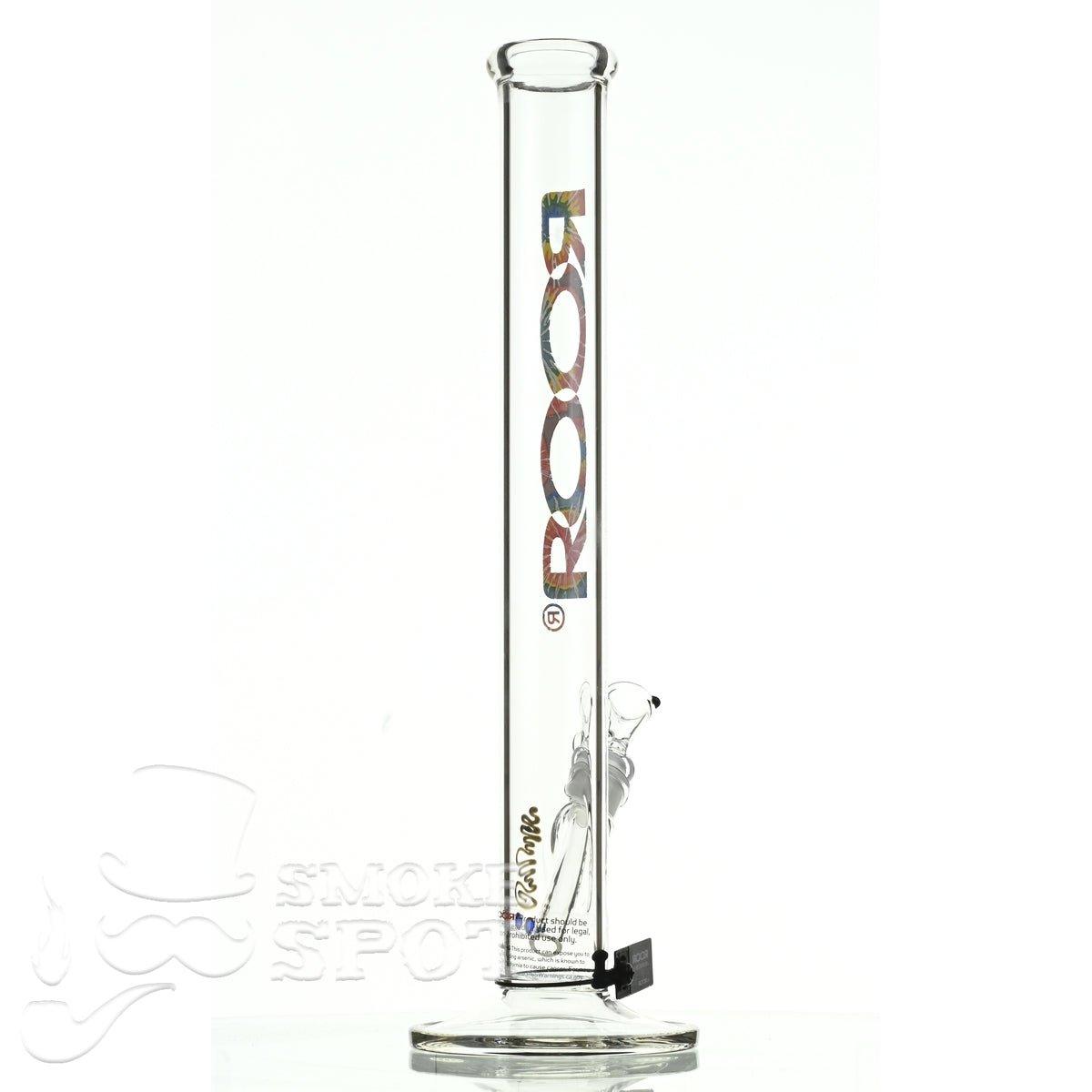 Roor Straight Tube 18 inch P-D tie dye - Smoke Spot Smoke Shop