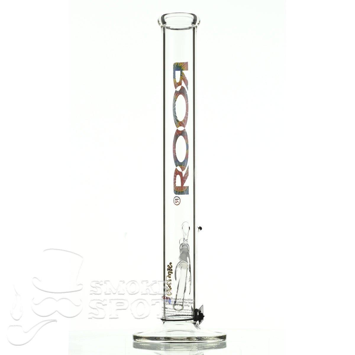 Roor Straight Tube 18 inch P-D tie dye - Smoke Spot Smoke Shop