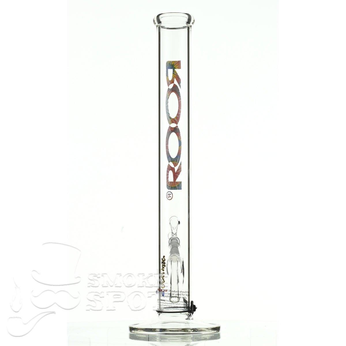 Roor Straight Tube 18 inch P-D tie dye - Smoke Spot Smoke Shop
