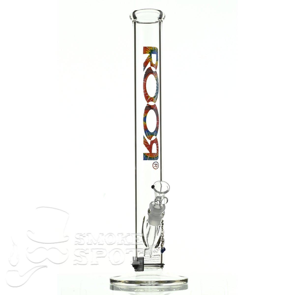 Roor Straight Tube 18 inch P-D tie dye - Smoke Spot Smoke Shop
