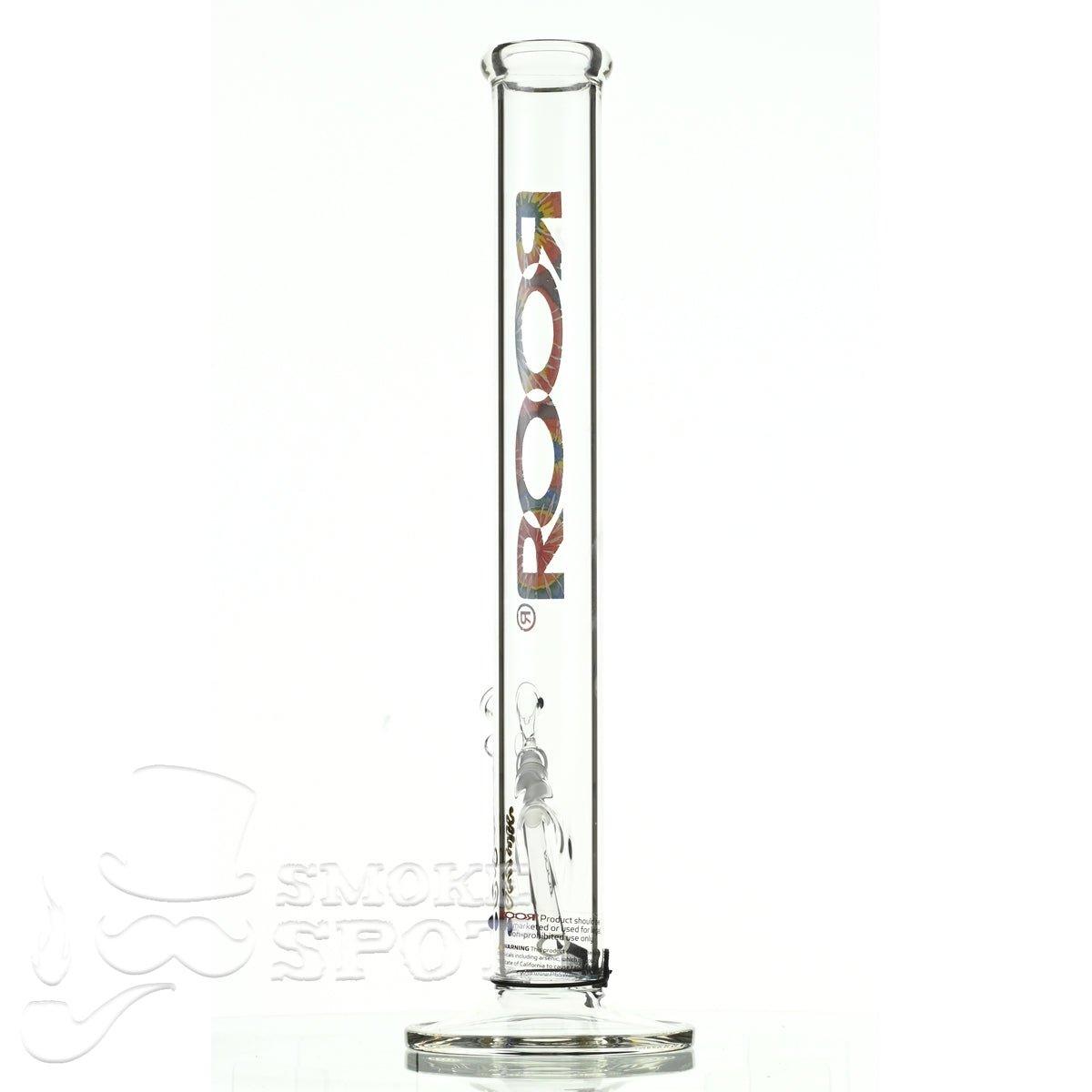 Roor Straight Tube 18 inch P-D tie dye - Smoke Spot Smoke Shop