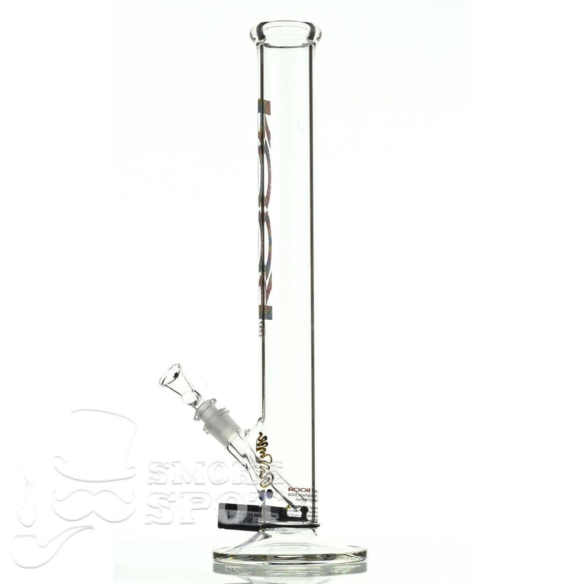Roor Straight Tube 18 inch P-D tie dye - Smoke Spot Smoke Shop