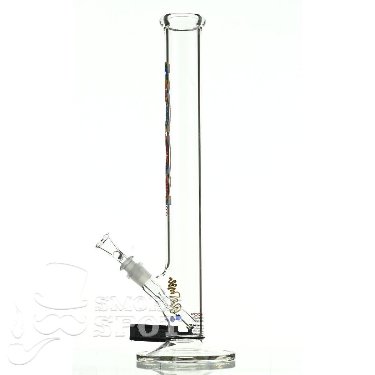 Roor Straight Tube 18 inch P-D tie dye - Smoke Spot Smoke Shop
