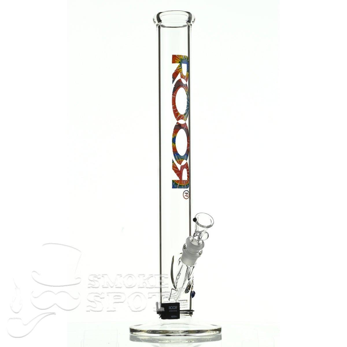 Roor Straight Tube 18 inch P-D tie dye - Smoke Spot Smoke Shop