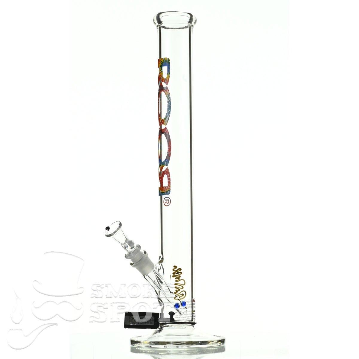 Roor Straight Tube 18 inch P-D tie dye - Smoke Spot Smoke Shop