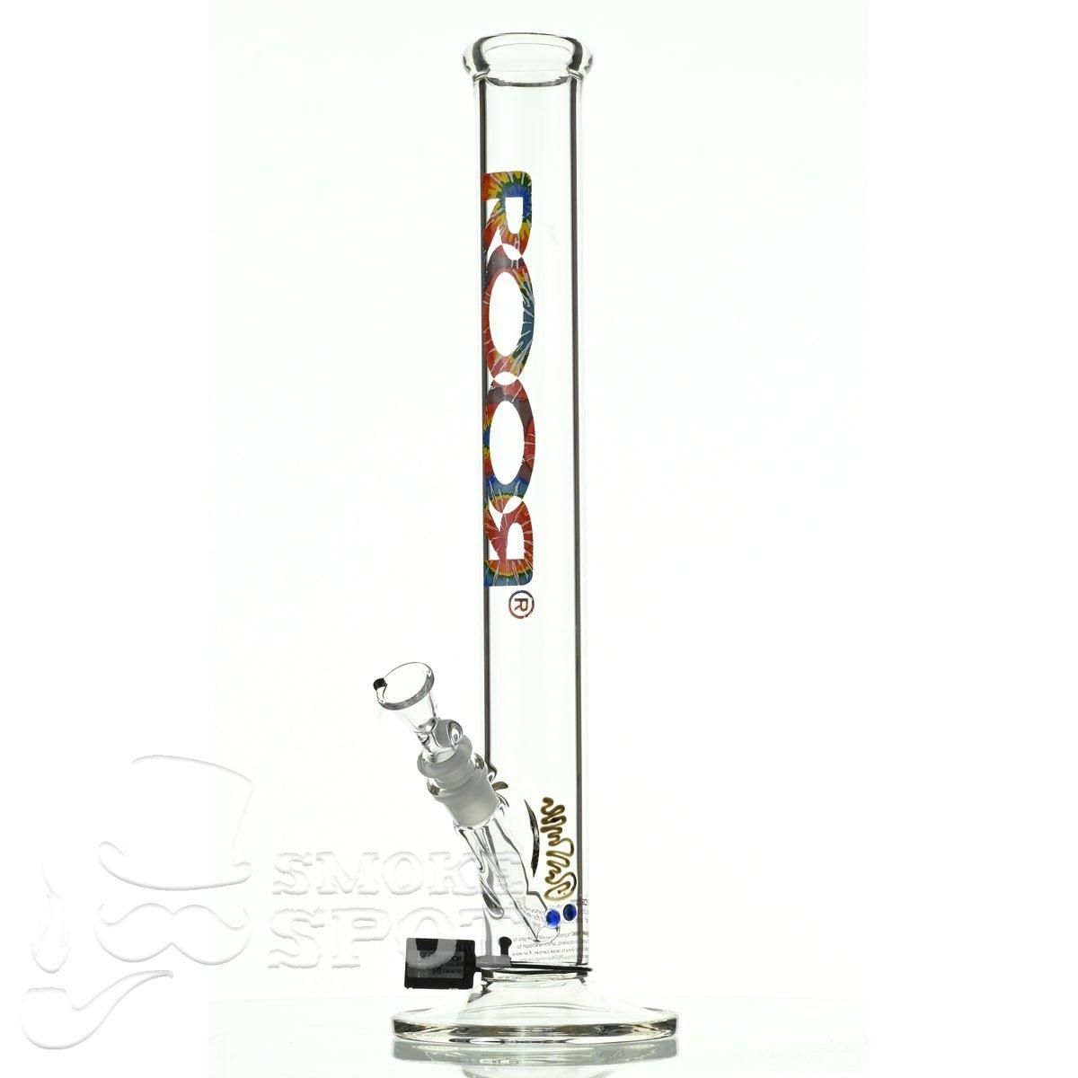 Roor Straight Tube 18 inch P-D tie dye - Smoke Spot Smoke Shop