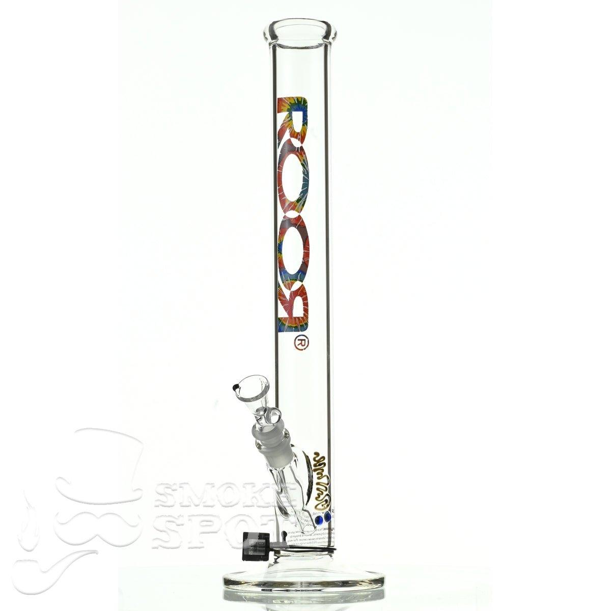 Roor Straight Tube 18 inch P-D tie dye - Smoke Spot Smoke Shop