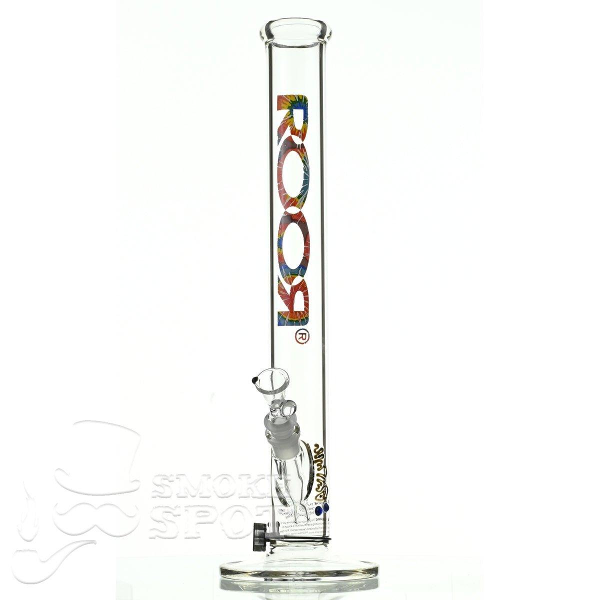 Roor Straight Tube 18 inch P-D tie dye - Smoke Spot Smoke Shop