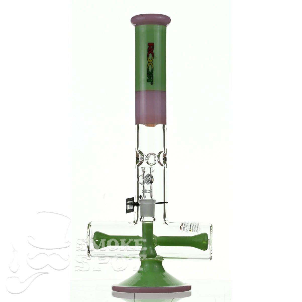 Roor Tech 18 inch inline pink mint - Smoke Spot Smoke Shop