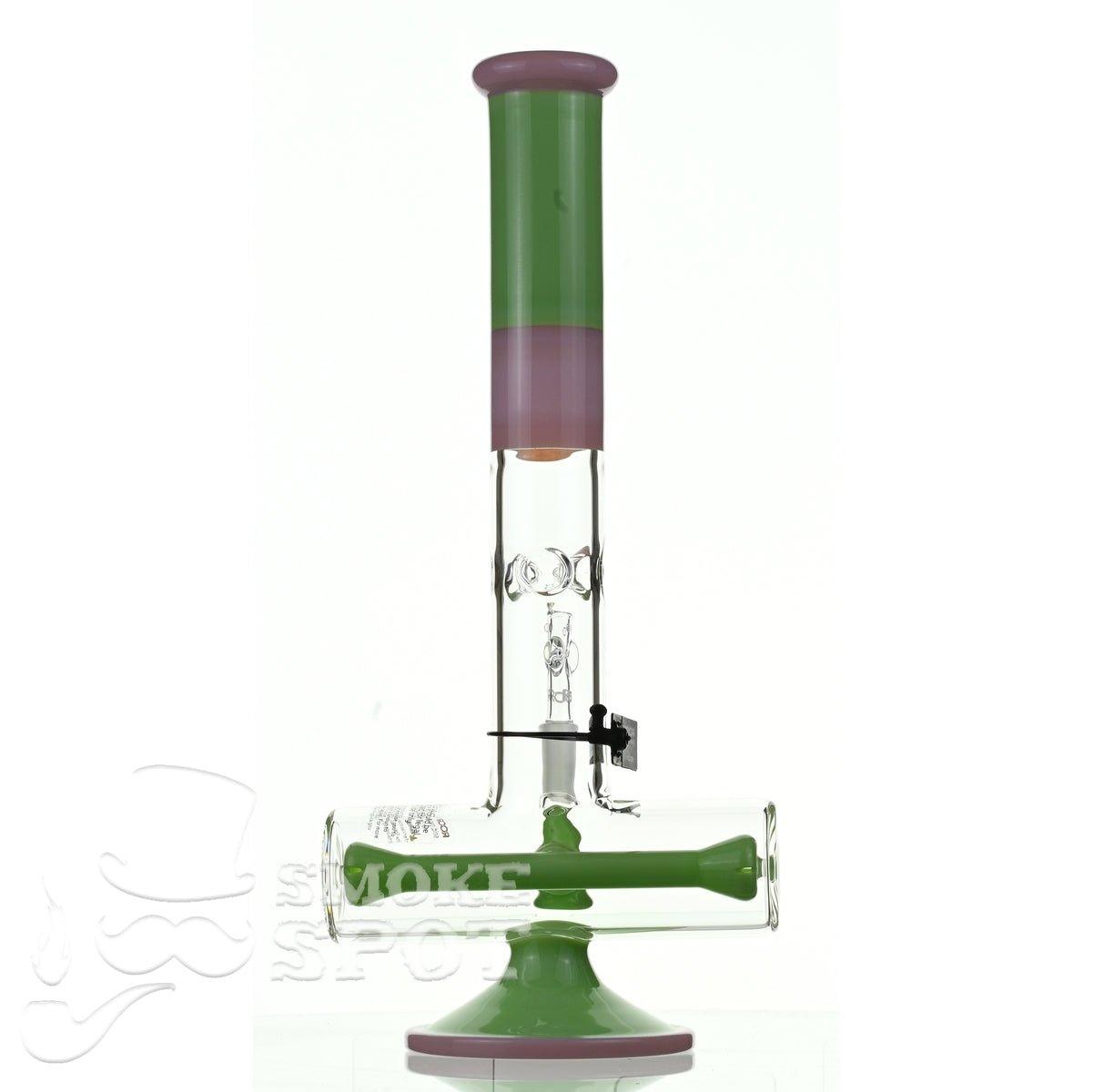 Roor Tech 18 inch inline pink mint - Smoke Spot Smoke Shop