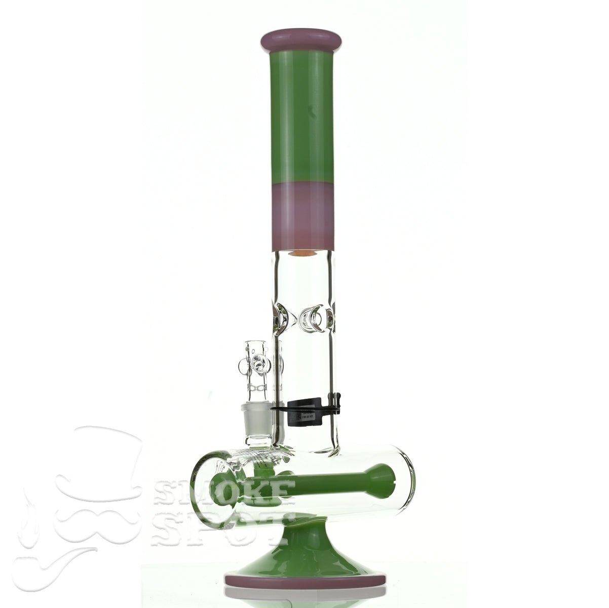 Roor Tech 18 inch inline pink mint - Smoke Spot Smoke Shop
