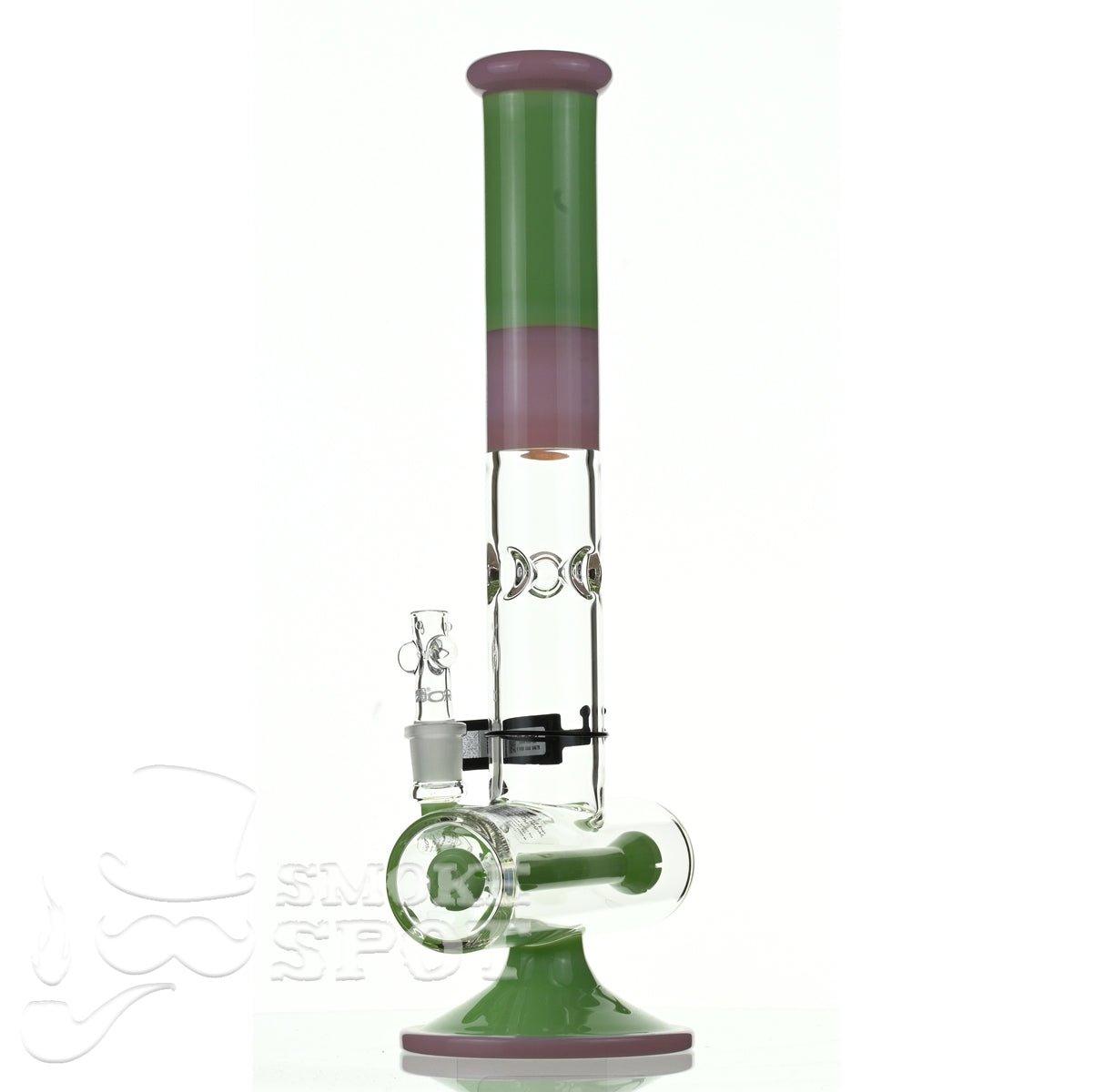 Roor Tech 18 inch inline pink mint - Smoke Spot Smoke Shop