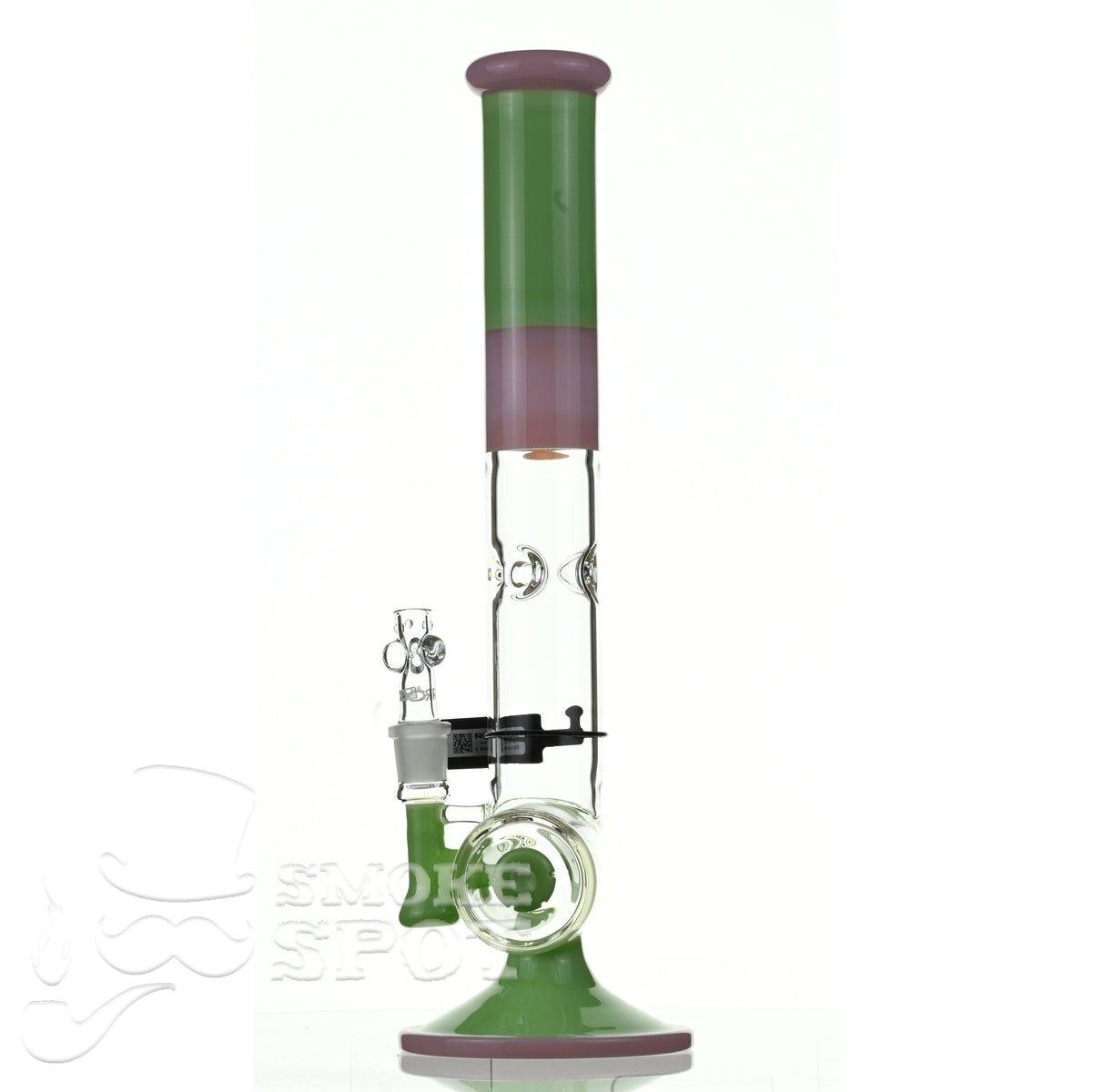 Roor Tech 18 inch inline pink mint - Smoke Spot Smoke Shop