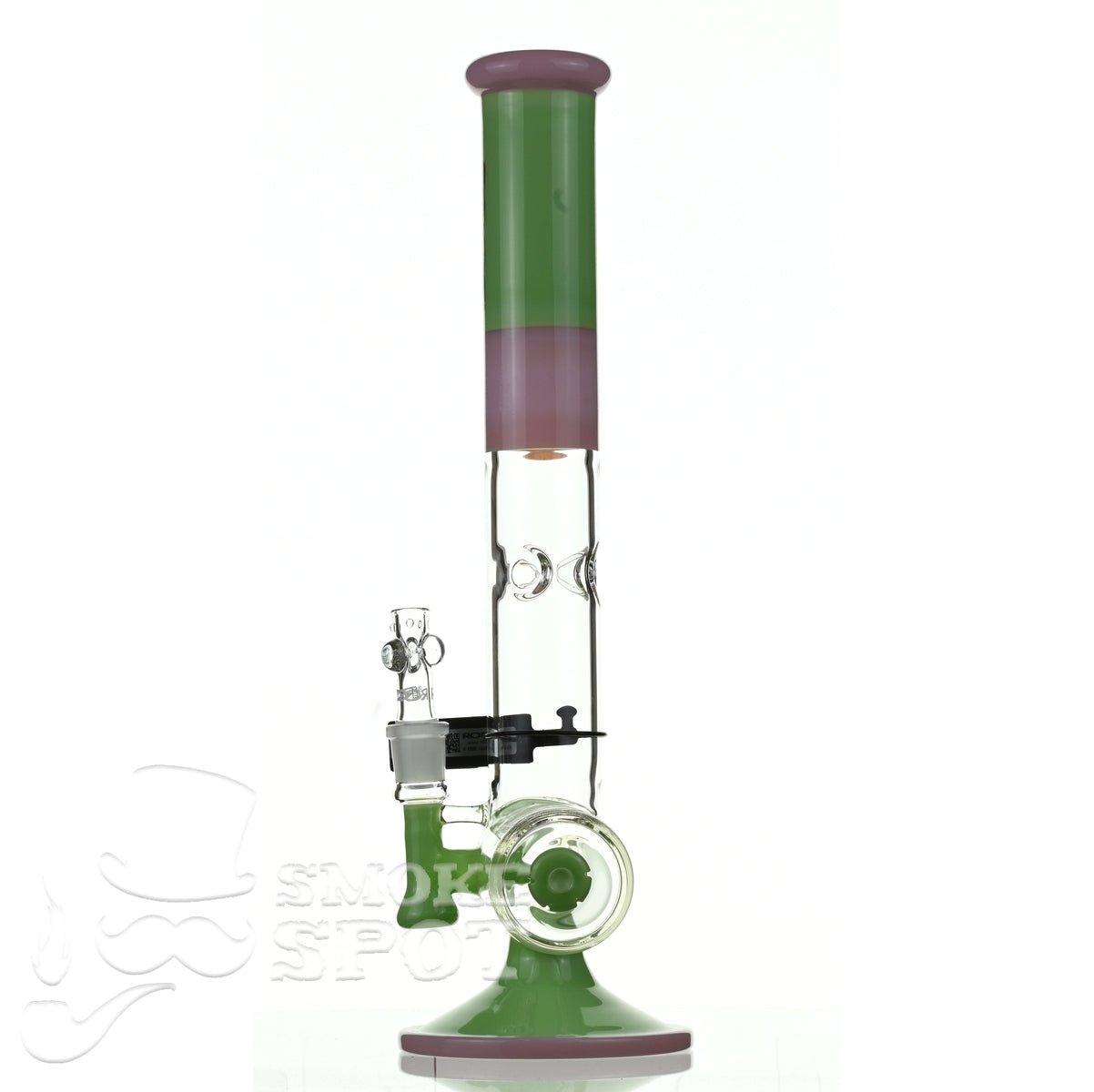 Roor Tech 18 inch inline pink mint - Smoke Spot Smoke Shop
