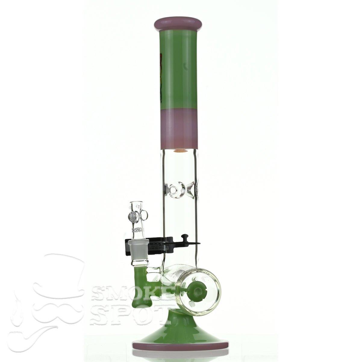 Roor Tech 18 inch inline pink mint - Smoke Spot Smoke Shop