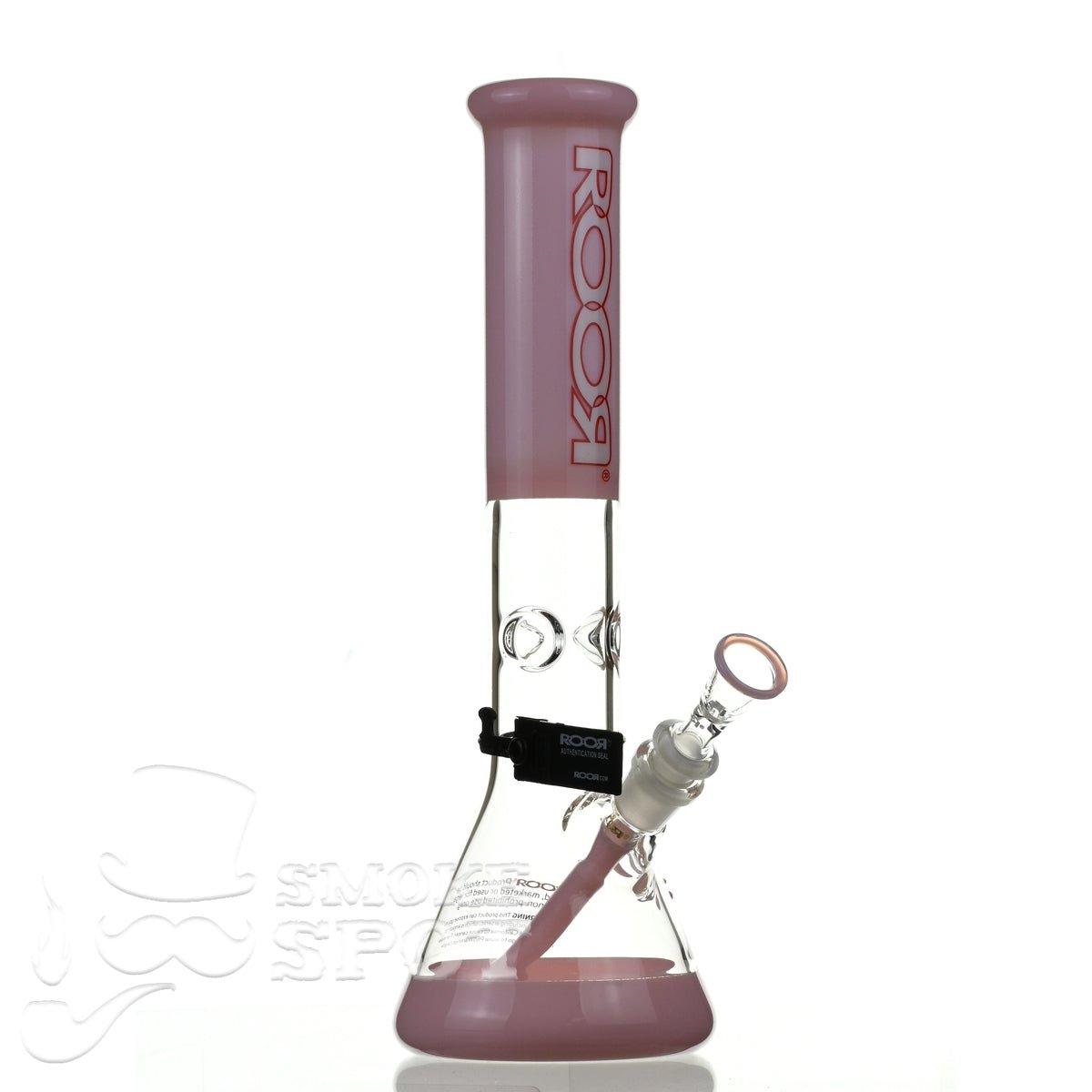Roor Tech beaker 14 inch 50 x 5 pink - Smoke Spot Smoke Shop