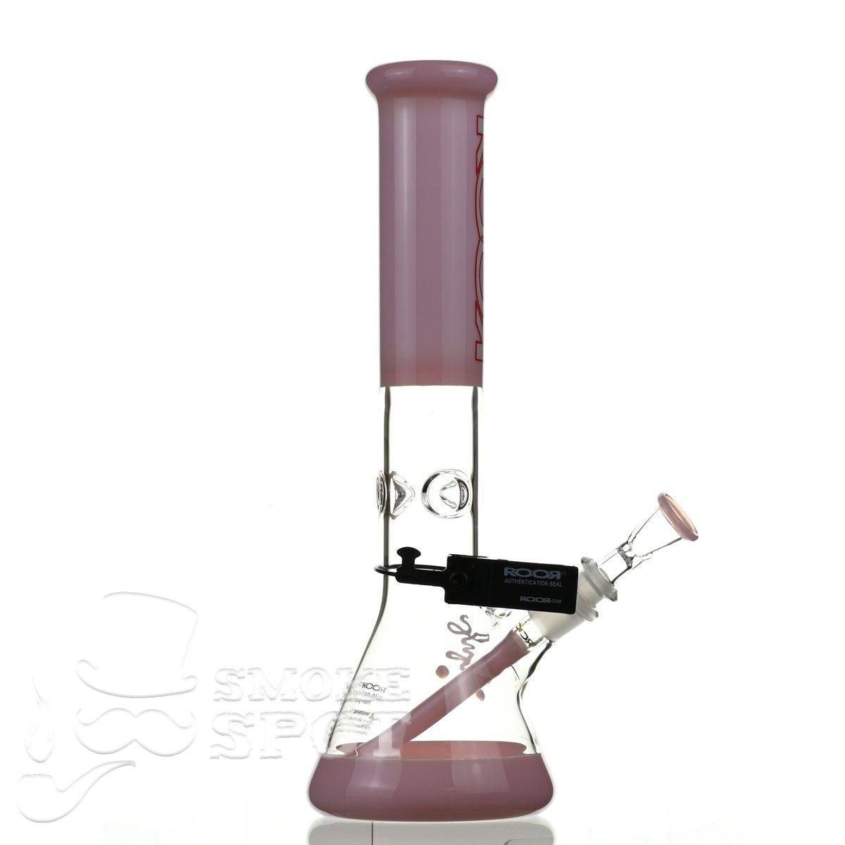 Roor Tech beaker 14 inch 50 x 5 pink - Smoke Spot Smoke Shop