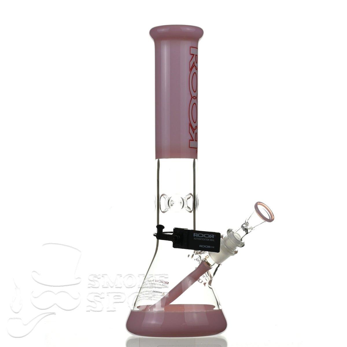 Roor Tech beaker 14 inch 50 x 5 pink - Smoke Spot Smoke Shop