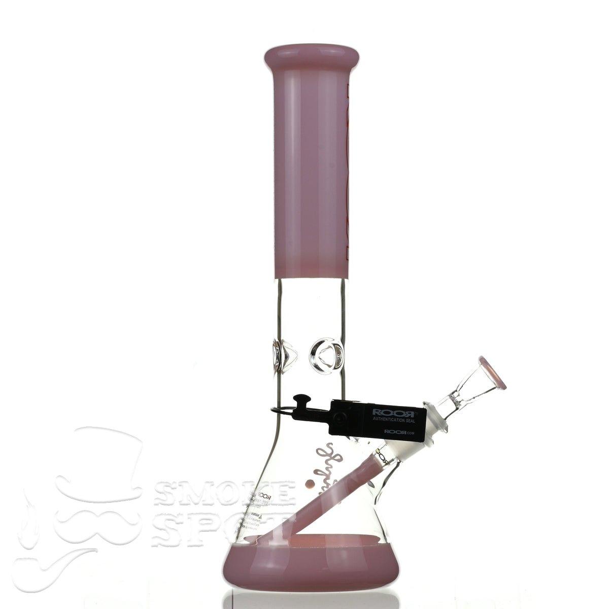 Roor Tech beaker 14 inch 50 x 5 pink - Smoke Spot Smoke Shop