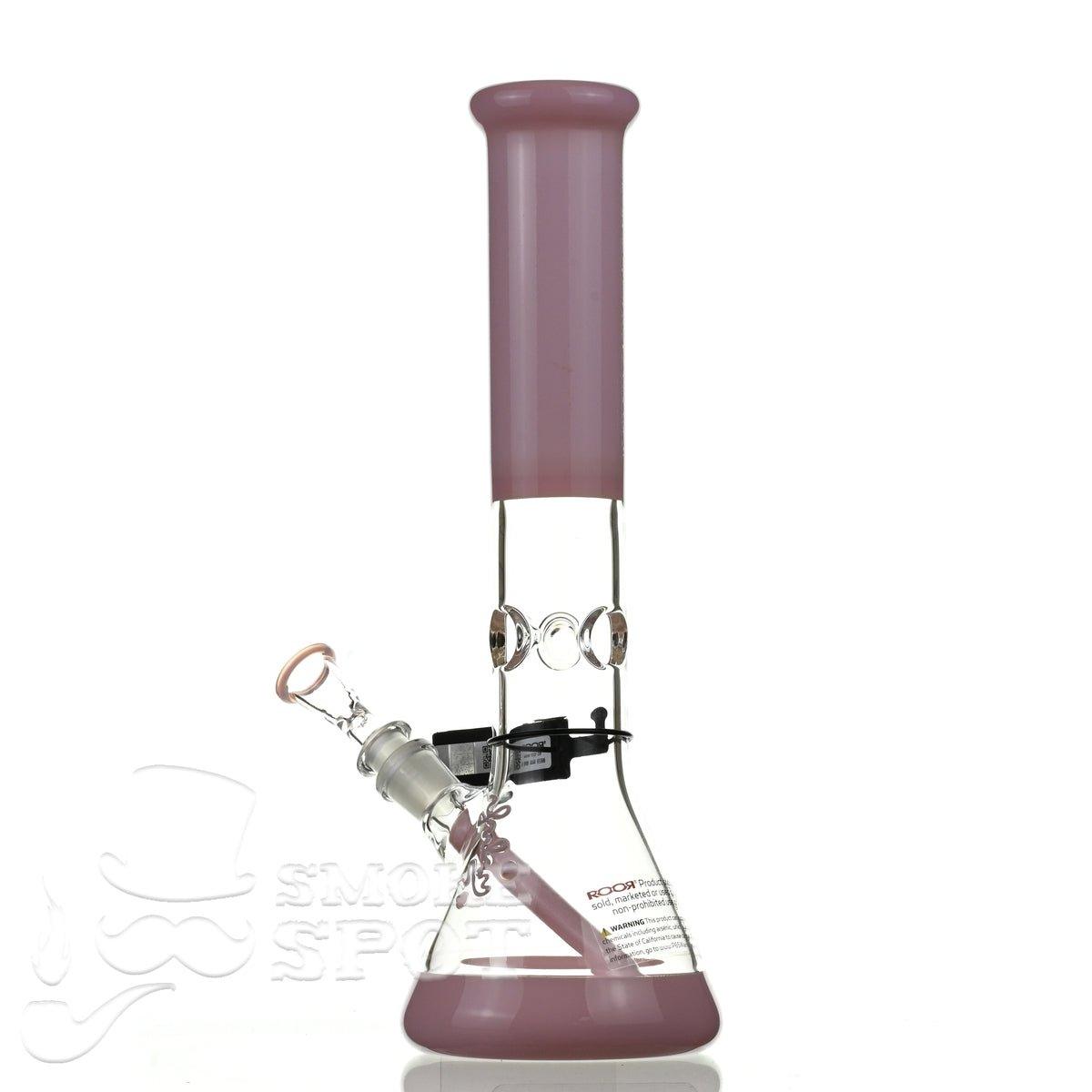 Roor Tech beaker 14 inch 50 x 5 pink - Smoke Spot Smoke Shop