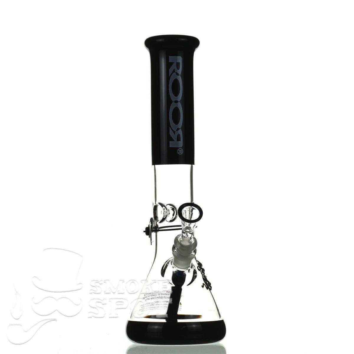 ROOR tech glass beaker 14 inch 50x5 black - Smoke Spot Smoke Shop