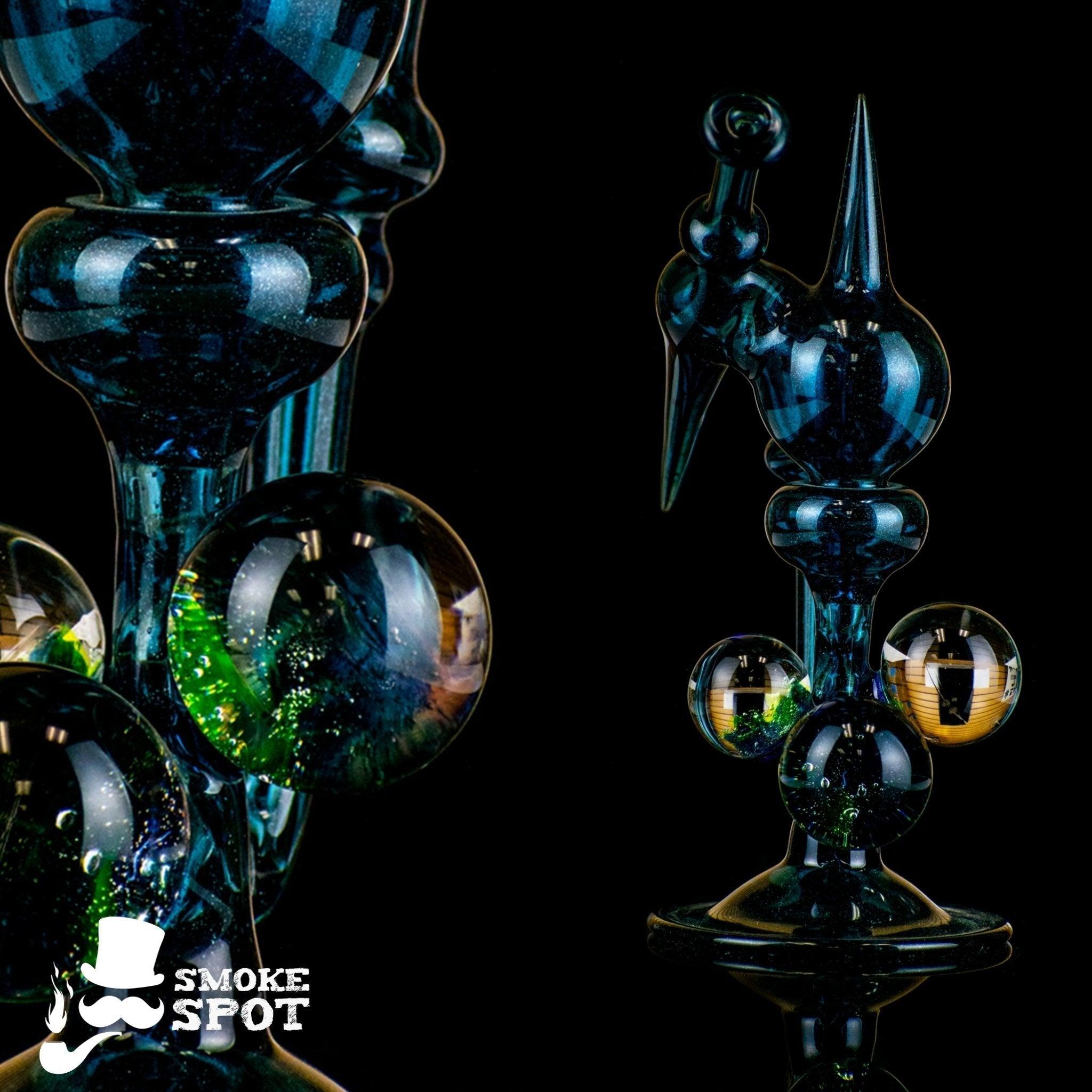 Scomomoanet Blue with blue emblume Fade Archishop 2 of 4 - Smoke Spot Smoke Shop