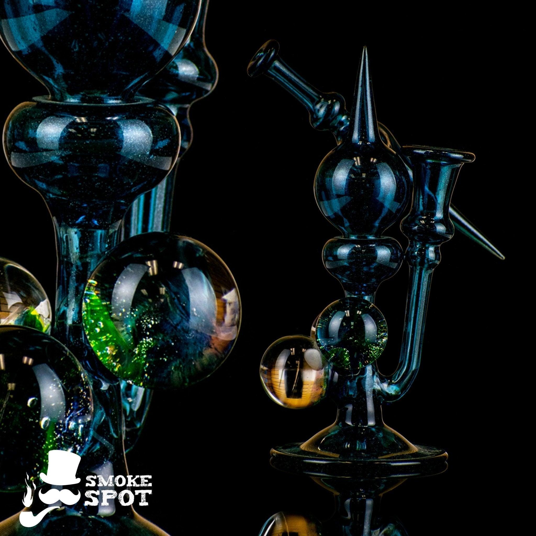 Scomomoanet Blue with blue emblume Fade Archishop 2 of 4 - Smoke Spot Smoke Shop