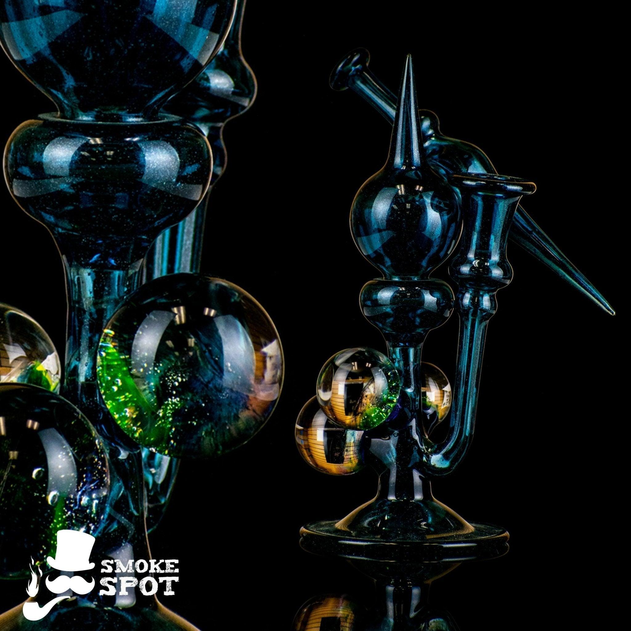 Scomomoanet Blue with blue emblume Fade Archishop 2 of 4 - Smoke Spot Smoke Shop