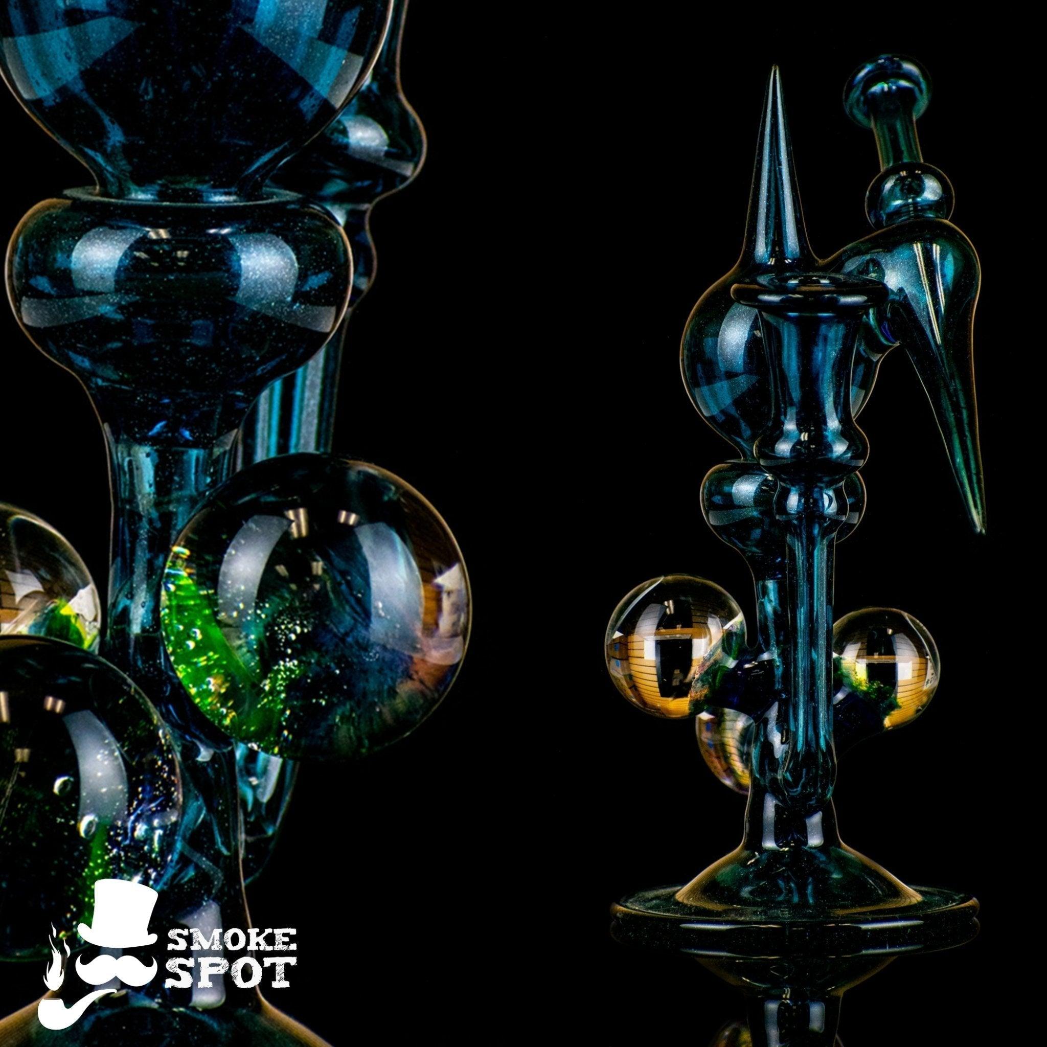 Scomomoanet Blue with blue emblume Fade Archishop 2 of 4 - Smoke Spot Smoke Shop