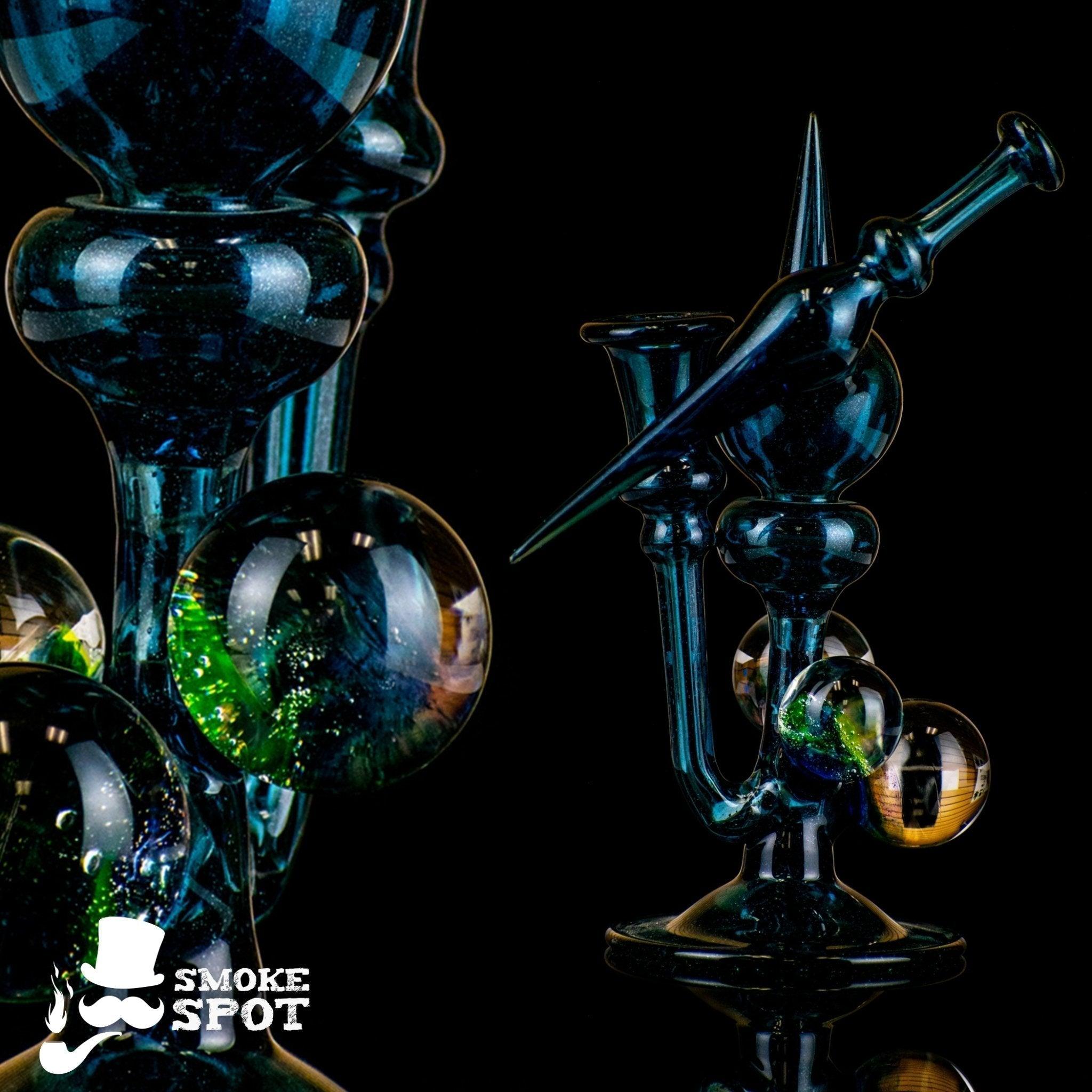 Scomomoanet Blue with blue emblume Fade Archishop 2 of 4 - Smoke Spot Smoke Shop