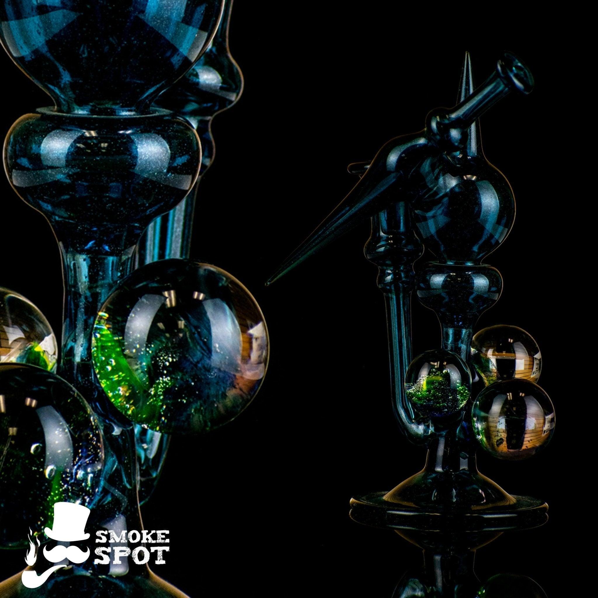 Scomomoanet Blue with blue emblume Fade Archishop 2 of 4 - Smoke Spot Smoke Shop