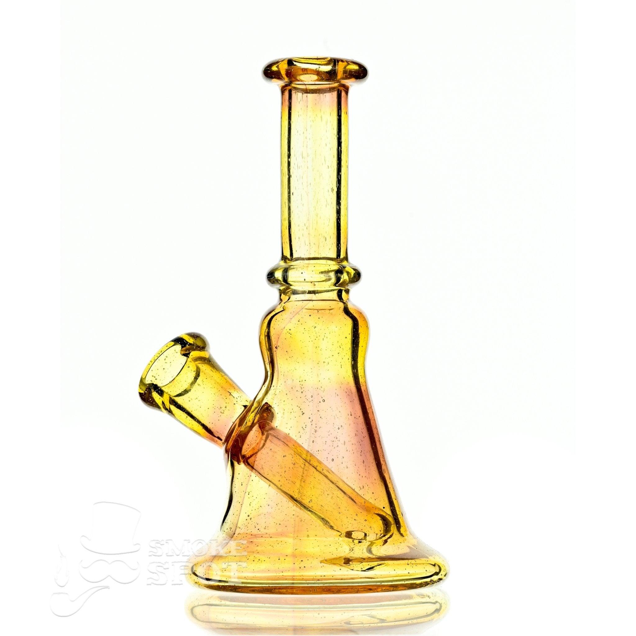 Shane Color Mini Tube Serum Pink to Yellow Glass Waterpipe - Smoke Spot