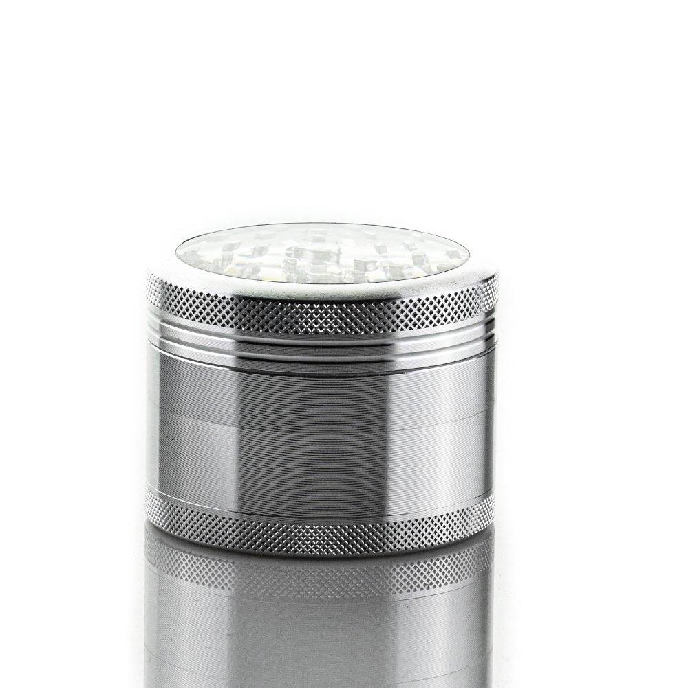 SHARPSTONE CLEAR TOP 2.5" 4 PIECES SILVER - Smoke Spot Smoke Shop