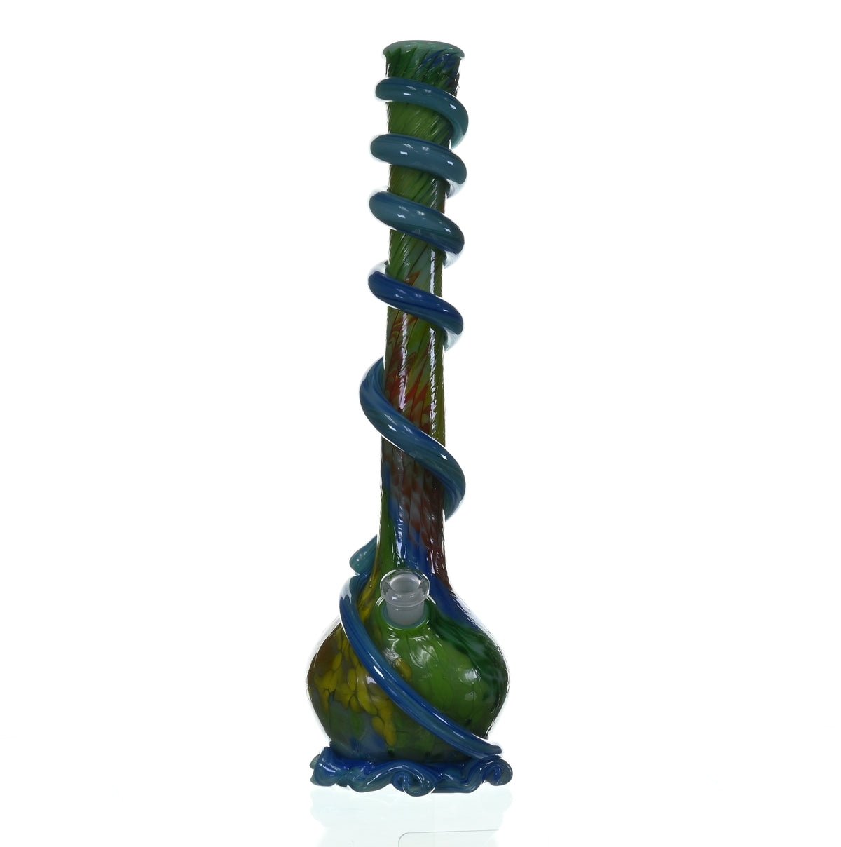SPECIAL K GLASS Soft Glass 2XL Cookie Handle Waterpipe #219 premium specialty glass art